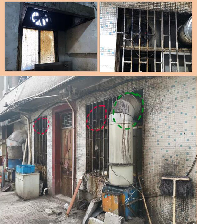 油烟乱排,三门一家餐馆被罚5000!2.jpg